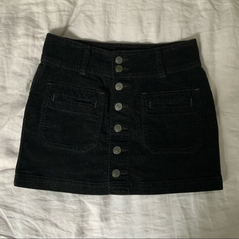 Corduroy skirt